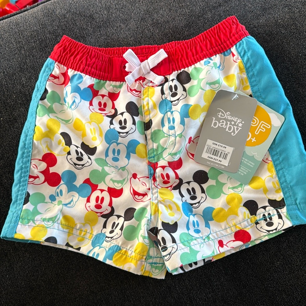 Disney 12-18 months Swim Shorta
